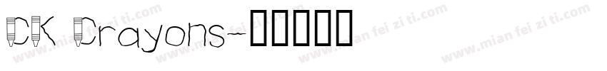 CK Crayons字体转换